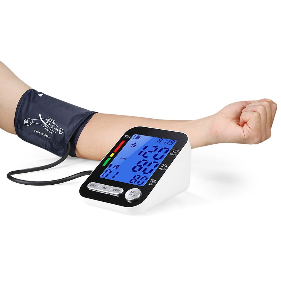 Thumbnail: CHANGKUN Health Care Automatic Digital LCD Upper Arm Blood Pressure Monitor
