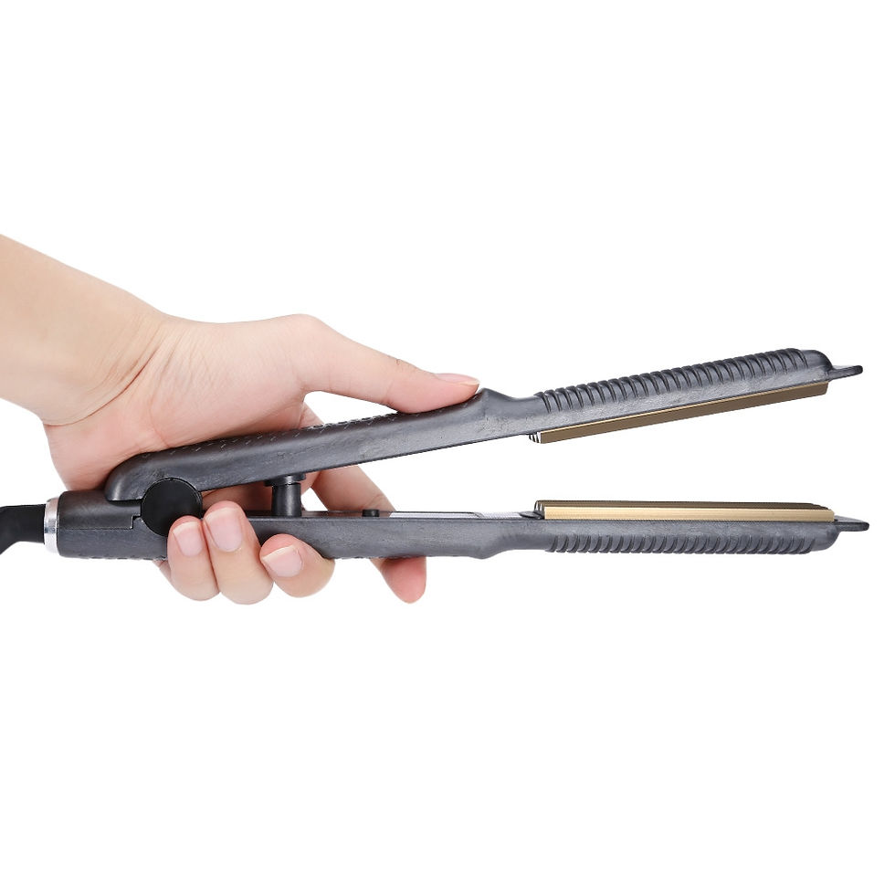 Thumbnail: Temperature Control Titanium Electric Waves Iron Hair Curler