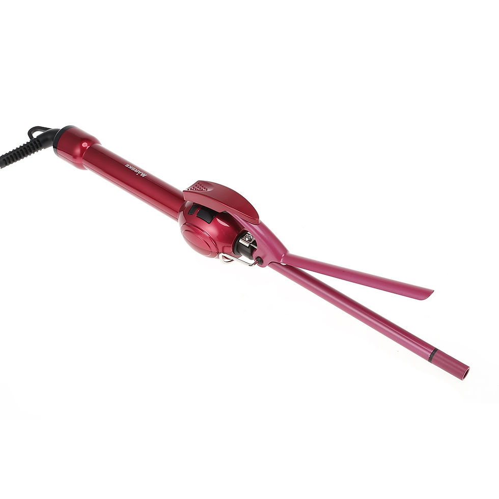 Thumbnail: MARSKE LCD Curling Iron Wand Stick Hair Curler Hairdressing Tool