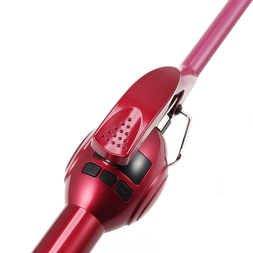 Thumbnail: MARSKE LCD Curling Iron Wand Stick Hair Curler Hairdressing Tool
