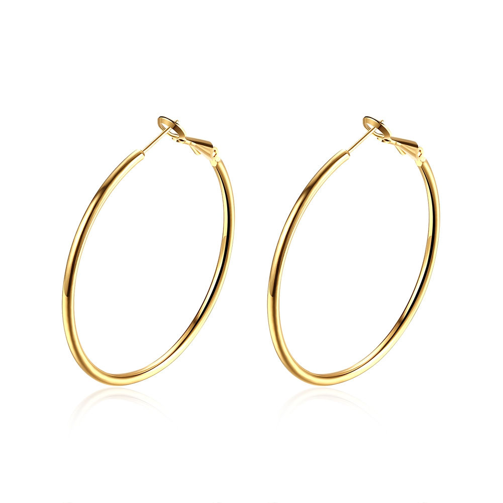 Environmental Protection Circular Clip Earrings