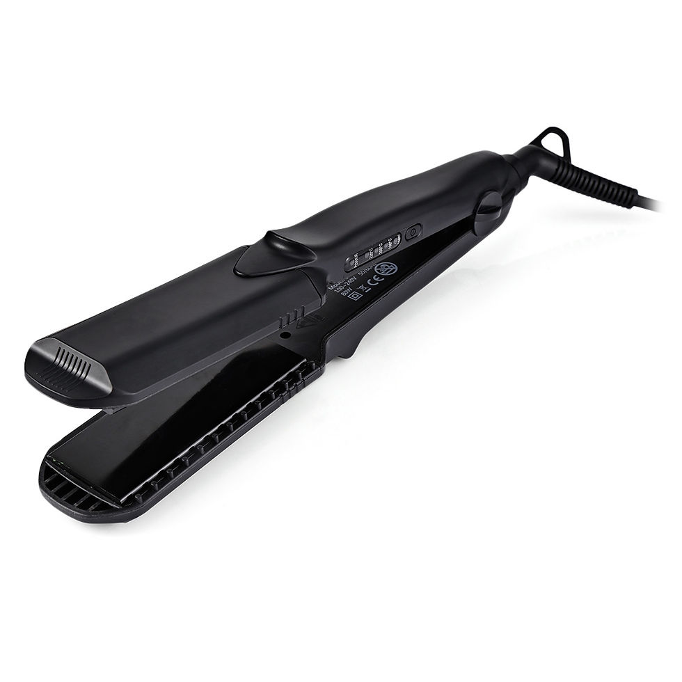 Thumbnail: DODO L - C280 Ceramic Hair Straightener with 3 Size Changeable Corn Plates