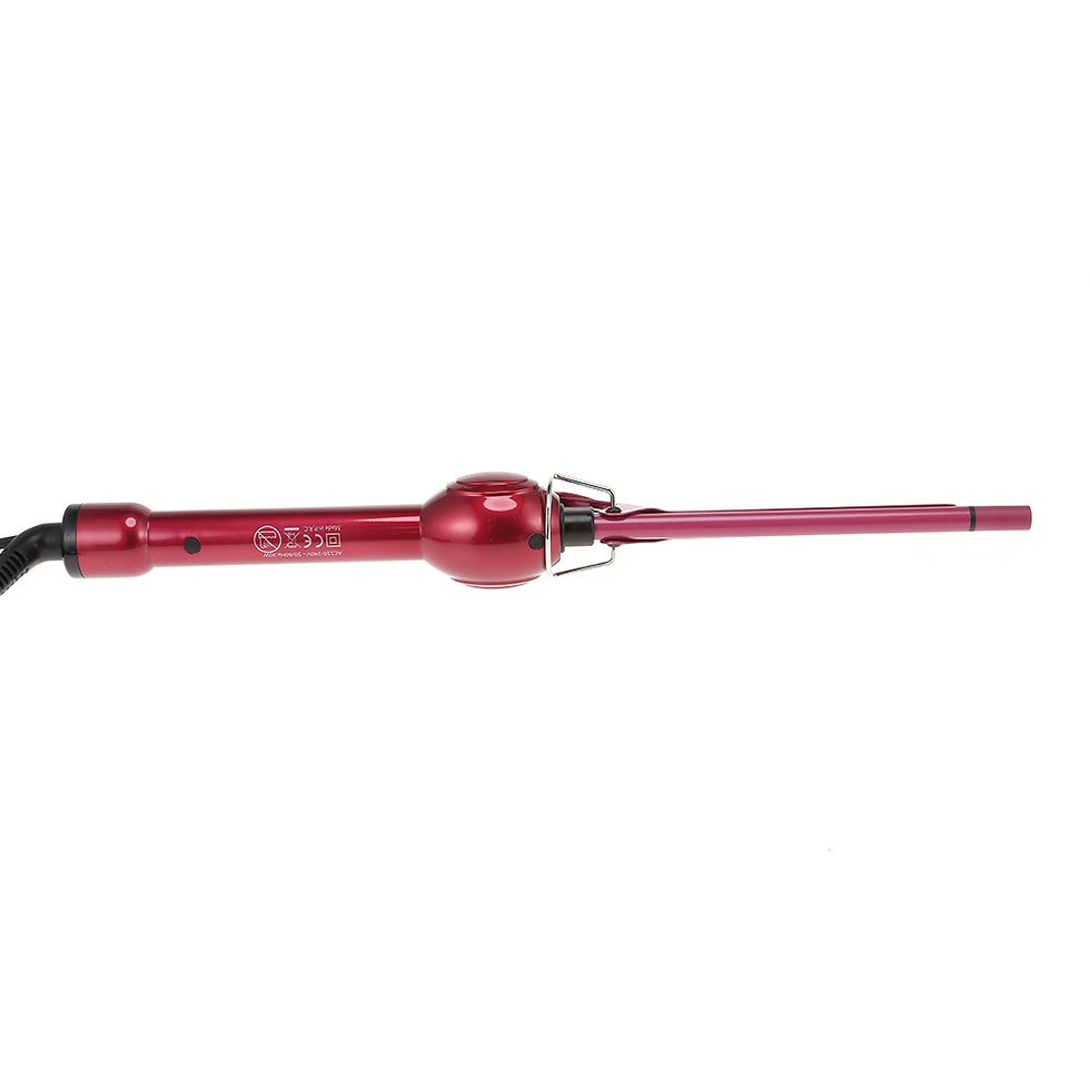 Thumbnail: MARSKE LCD Curling Iron Wand Stick Hair Curler Hairdressing Tool