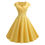 Thumbnail: Sweetheart Neck Vintage Fit and Flare Dress