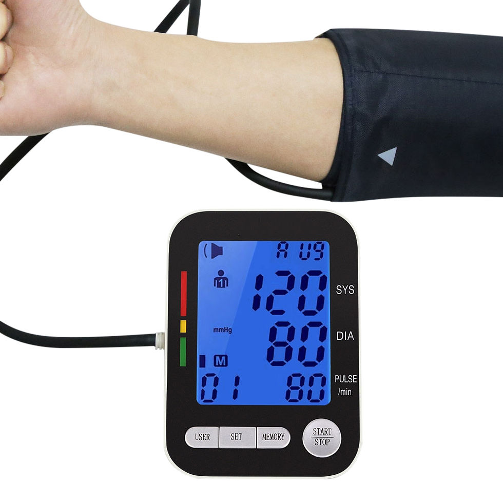 Thumbnail: CHANGKUN Health Care Automatic Digital LCD Upper Arm Blood Pressure Monitor