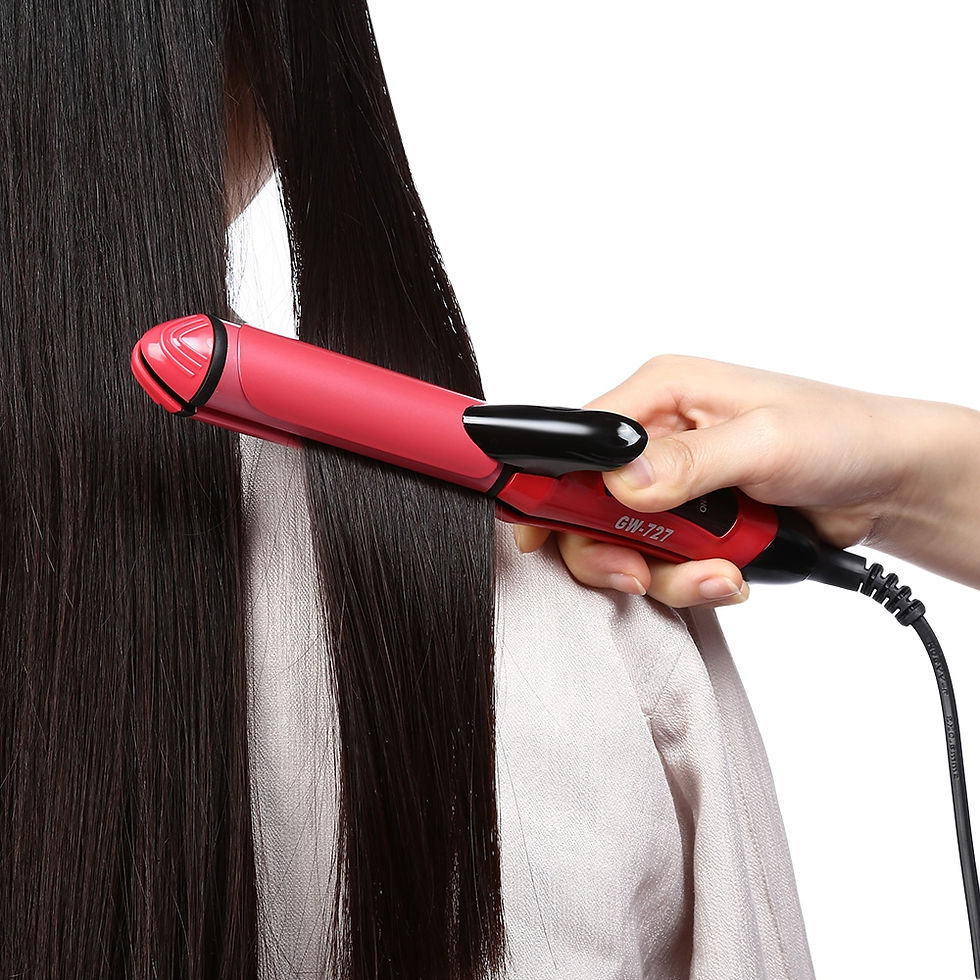 Thumbnail: Guowei GW - 727 Electric 2 in 1 Ceramic Hair Curler Straightener
