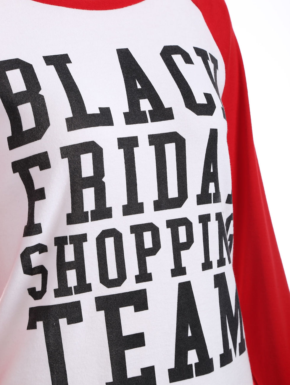 Thumbnail: Black Friday Print Raglan Sleeve Tee