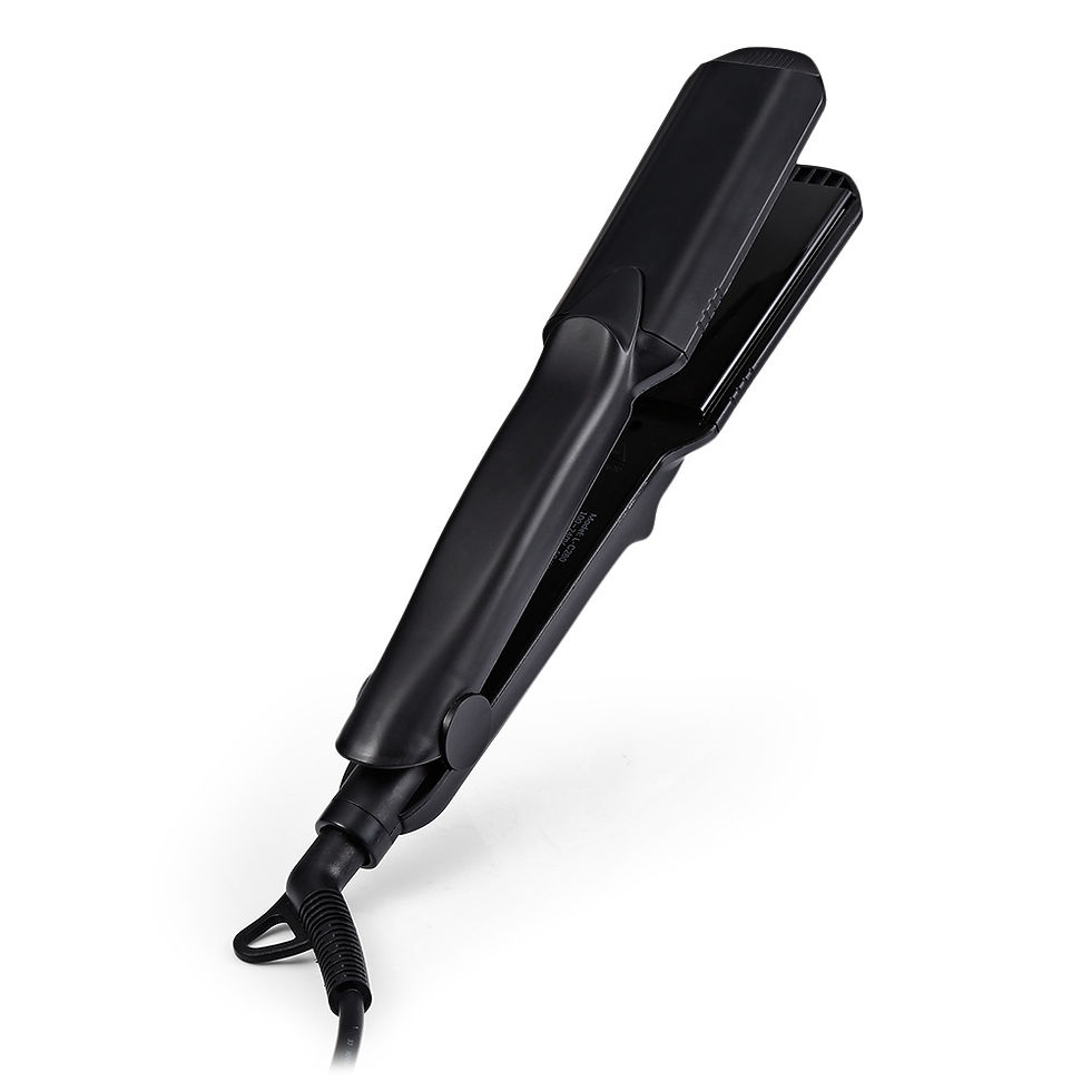 Thumbnail: DODO L - C280 Ceramic Hair Straightener with 3 Size Changeable Corn Plates