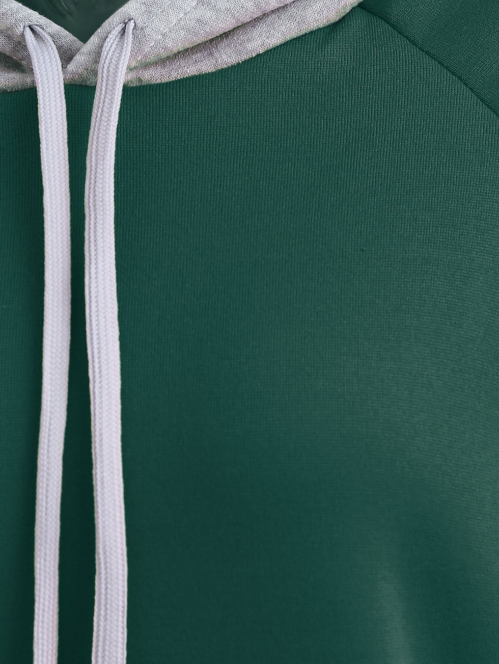 Thumbnail: Striped Edge Drawstring Hoodie