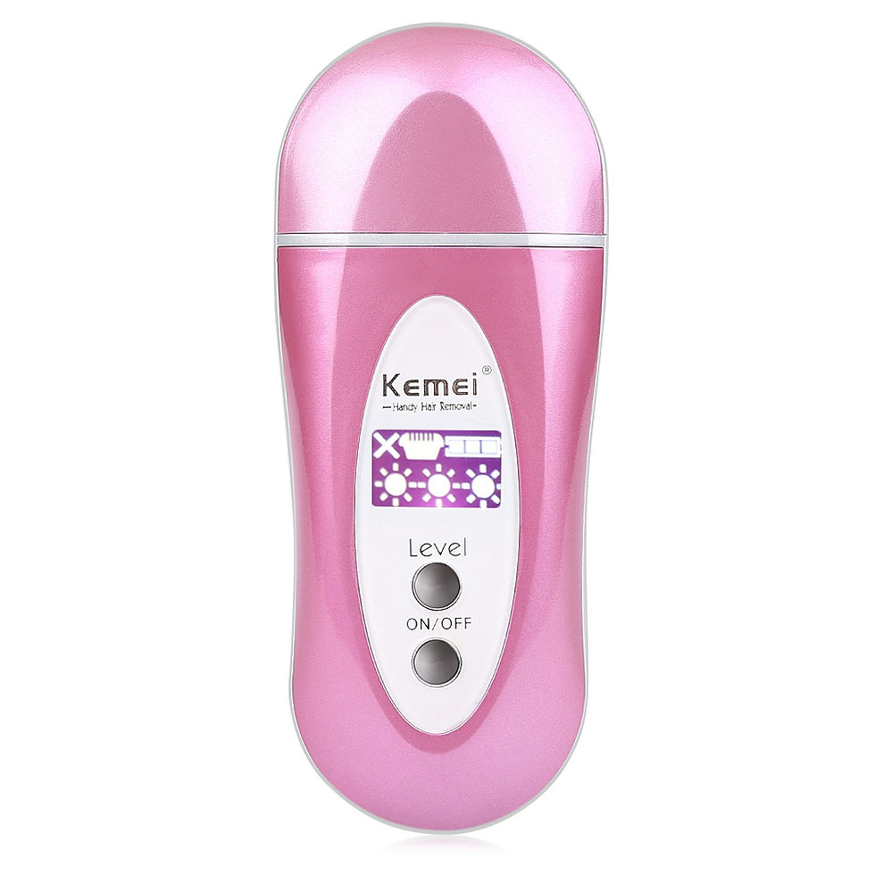Thumbnail: Kemei Rechargeable Infrared Hot-wire Electric Hair Remover Kit Epilator Device