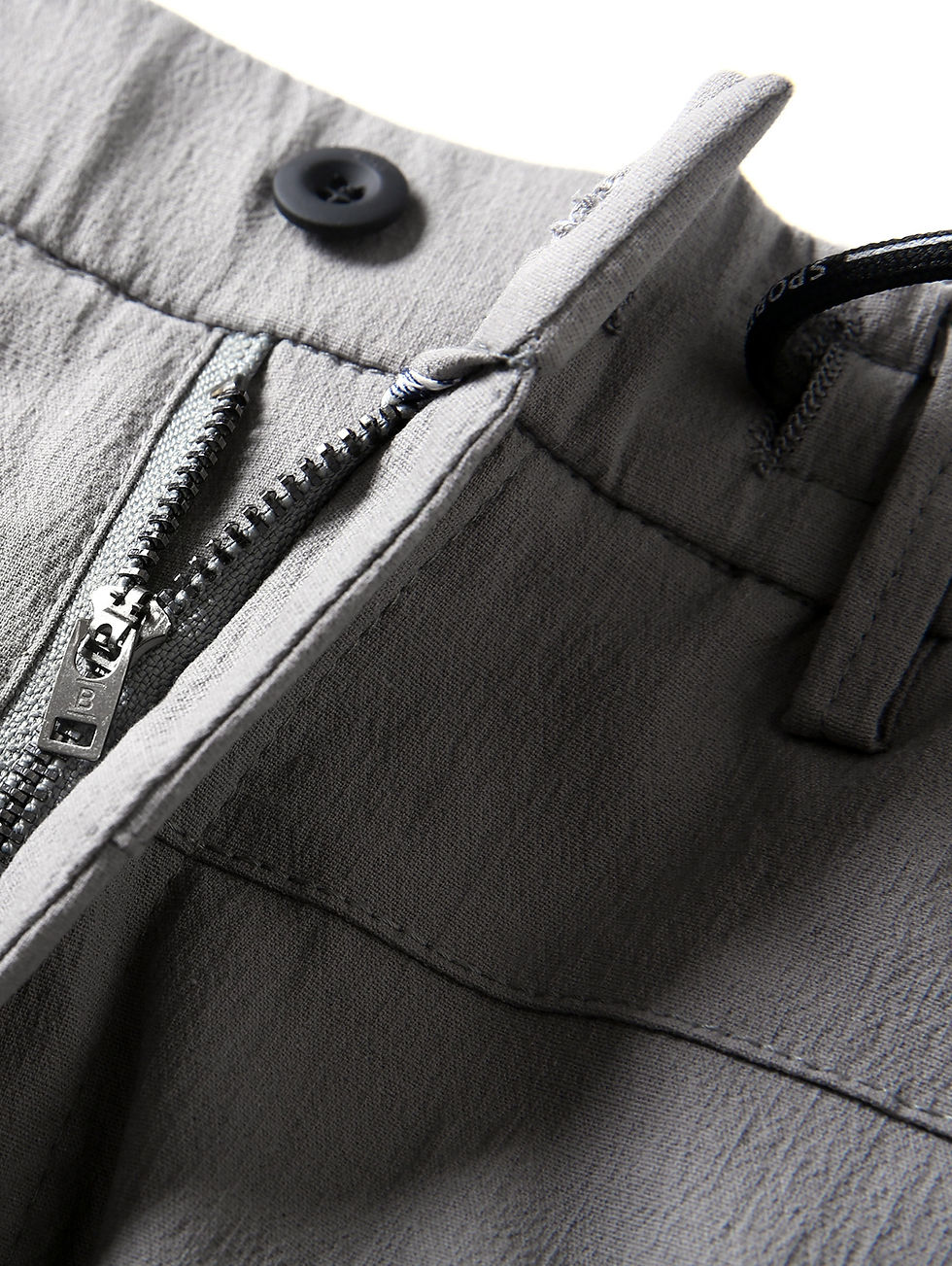 Thumbnail: Casual Solid Color Straight Leg Pants