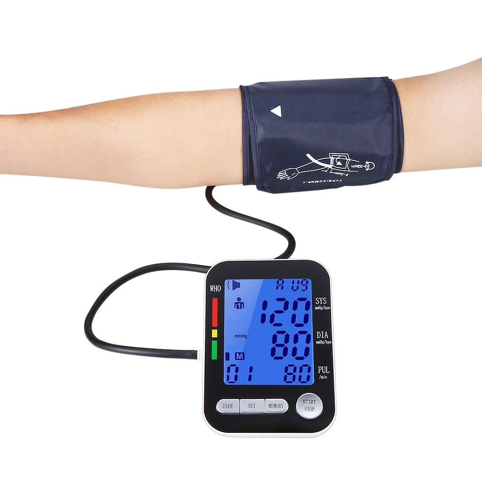 Thumbnail: CHANGKUN Health Care Automatic Digital LCD Upper Arm Blood Pressure Monitor