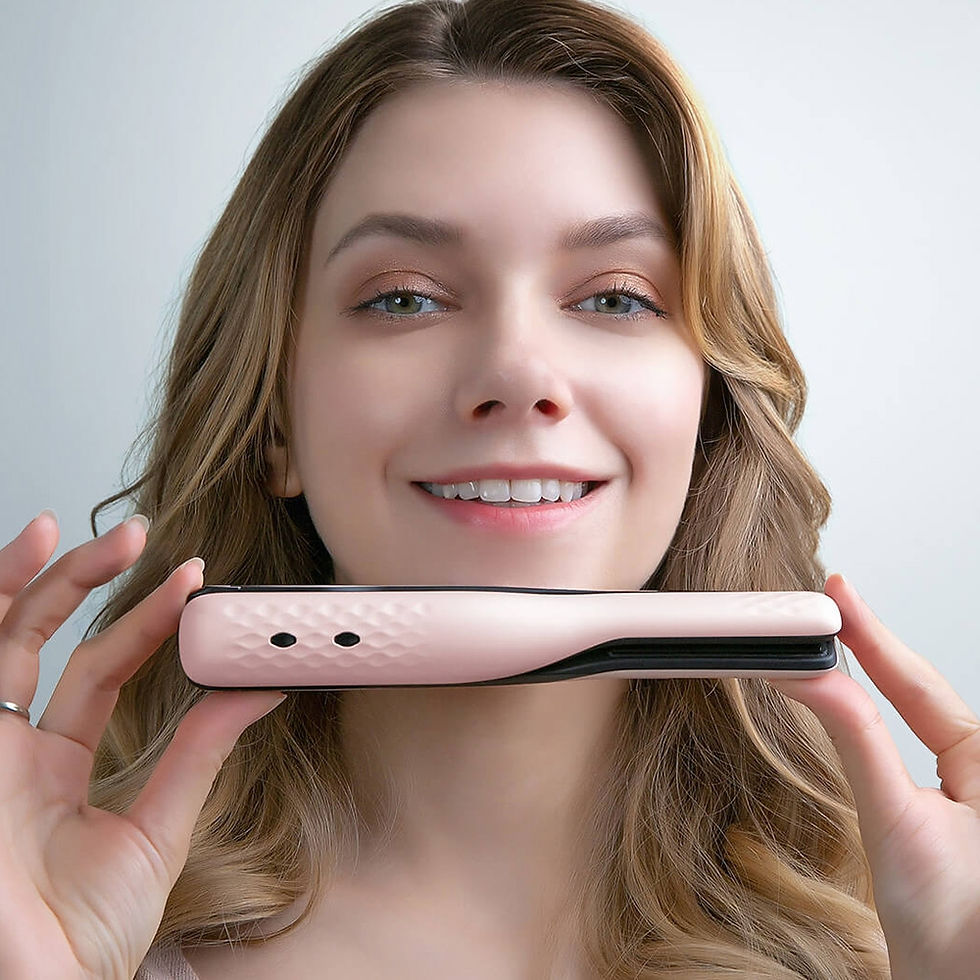 Thumbnail: ENCHEN Compact Rechargeable Large Battery Wireless Curling Iron