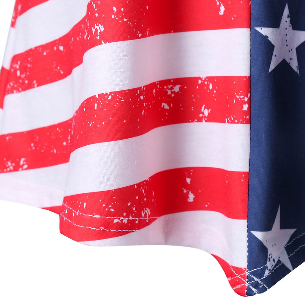 Thumbnail: American Flag Print Tank Top