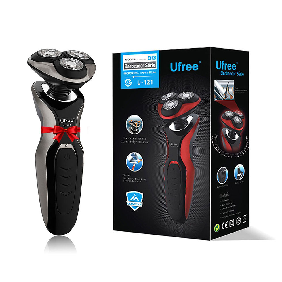Thumbnail: Ufree-121 4D Smart Male Rechargeable Three-Head Multi-Function Electric Razor
