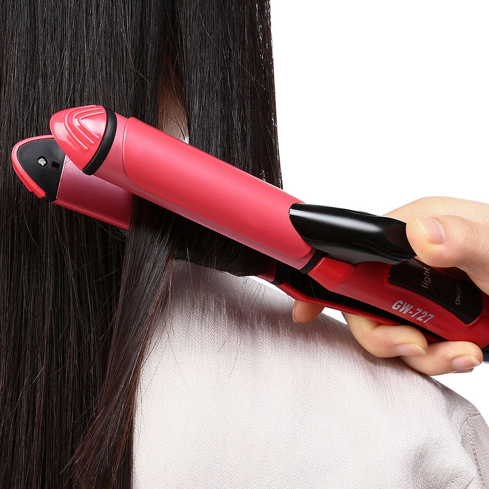 Thumbnail: Guowei GW - 727 Electric 2 in 1 Ceramic Hair Curler Straightener