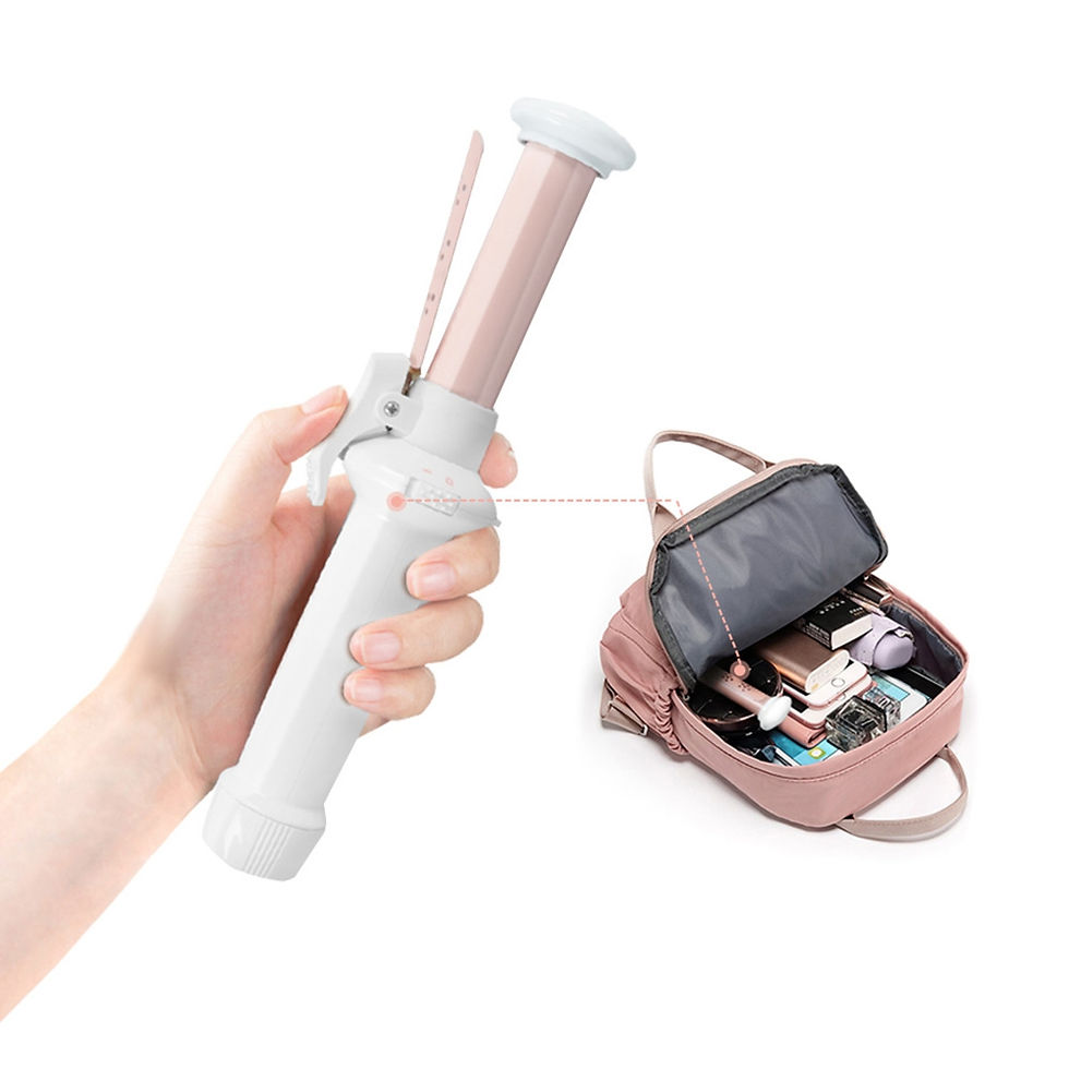 Thumbnail: MARSKE MS - 5900 Portable USB Charging Professional Mini Cordless Hair Curler