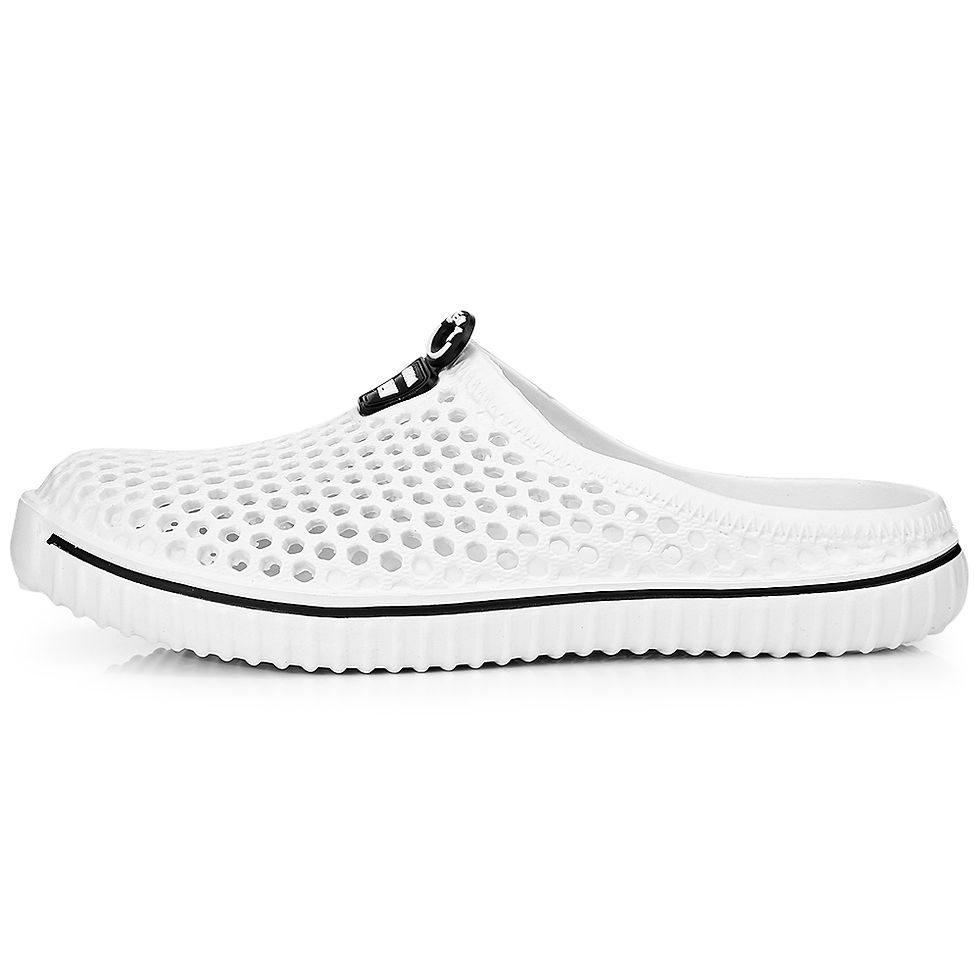 Thumbnail: Unisex Trendy Hole Slippers Garden Beach Clogs Rain Outdoor Sandals