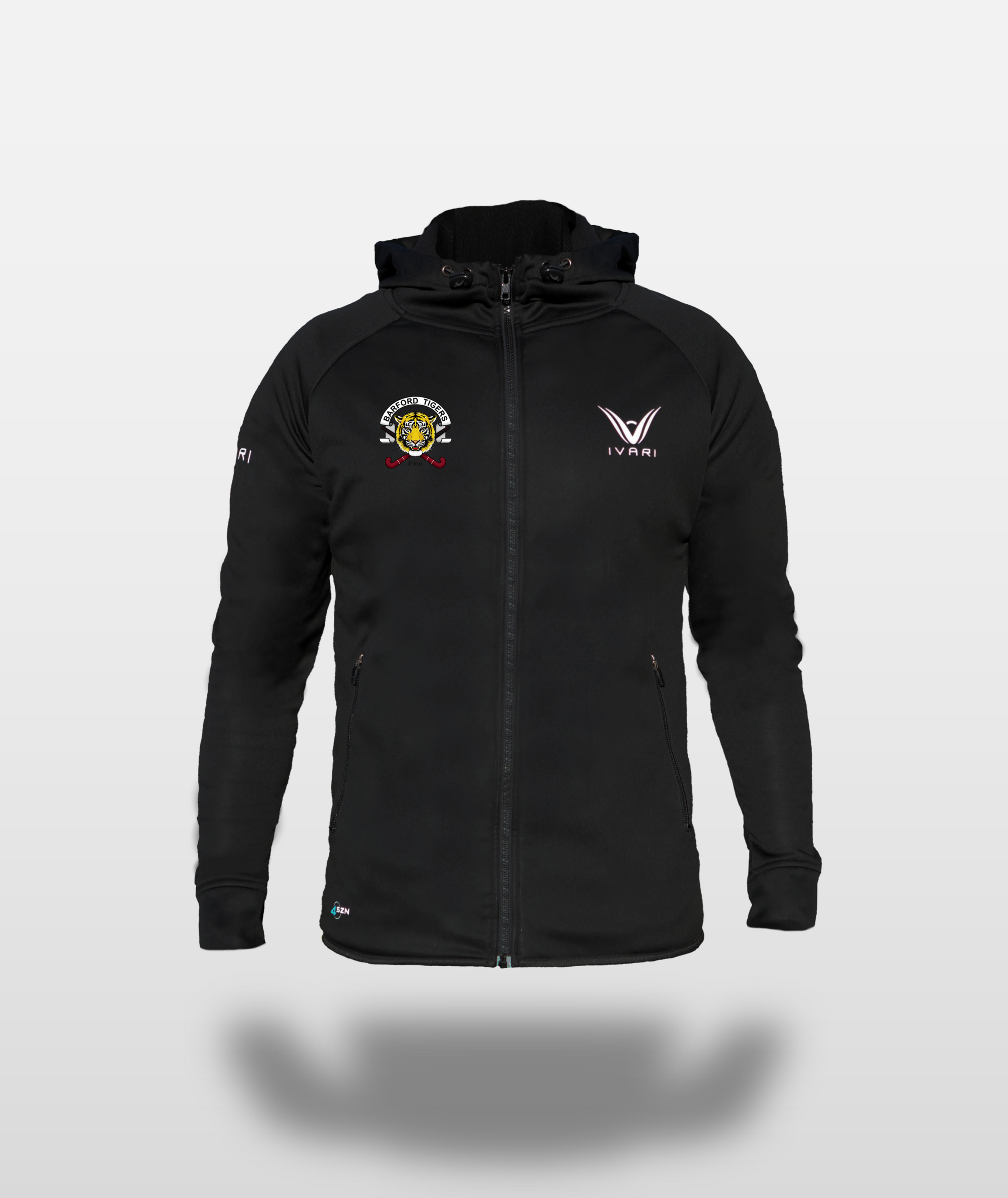 BARFORD TIGERS 4SZN WATERPROOF HOCKEY ZIP HOODIE