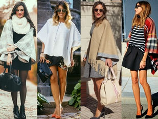 Dos andes para o seu guarda roupa : Poncho!