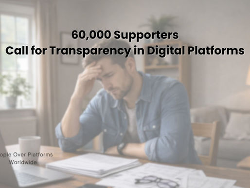 Man reviewing paperwork at home representing the real world impact when individuals lose access to digital platforms.