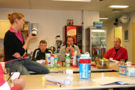 Workshop Gesunde Ernährung auf Ölplattform mit Pura Vidya