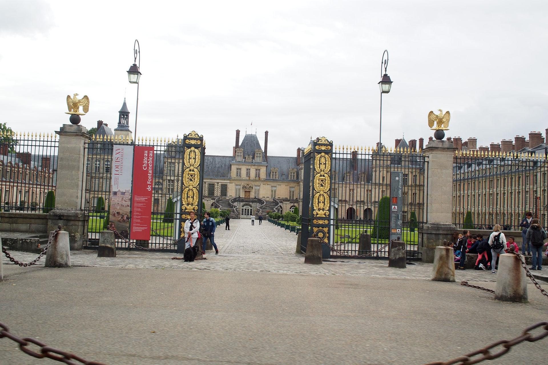 The Palace at Fontainebleau