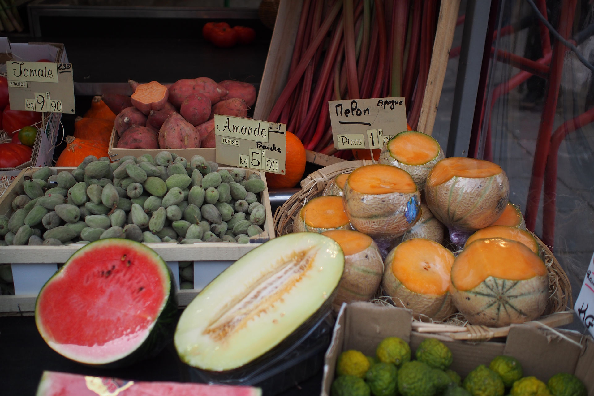 Local fruits