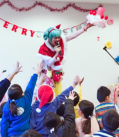 盛り上がるクリスマスイベント