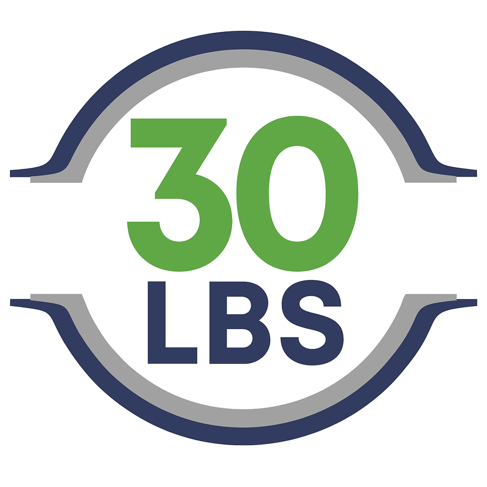 High-capacity 30 LBS washers and dryers symbol