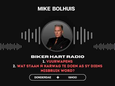 RADIO ONDERHOUD MET MIKE BOLHUIS - BIKER HART RADIO