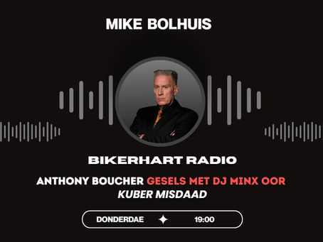 ONDERHOUD MET ANTHONY BOUCHER - HOOF VAN MIKE BOLHUIS SE CYBERIME EENHEID