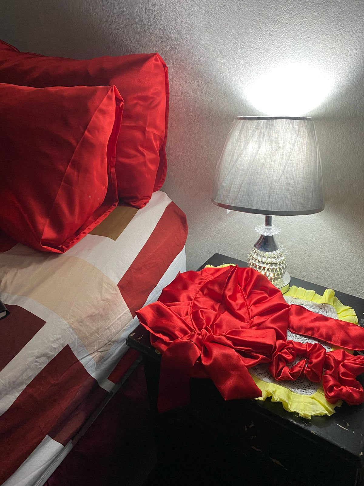 Satin Pillowcase, Bonnet & Sleep Mask Set – Nighttime Luxury