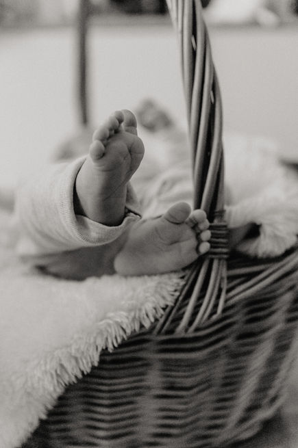 Babyfüsse Nahaufnahme