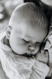 Babyfoto Nahaufnahmw