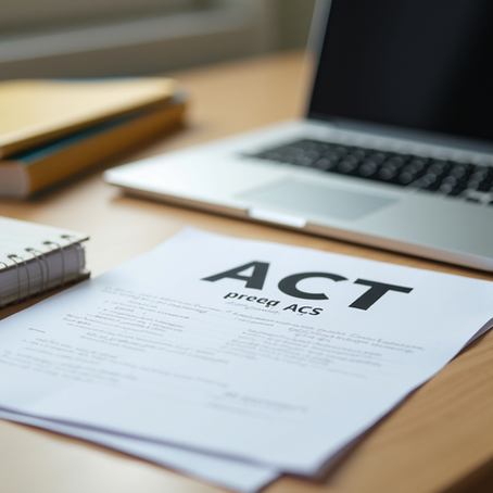 Never Too Late to Study for the ACT Tips and Strategies for Effective Preparation