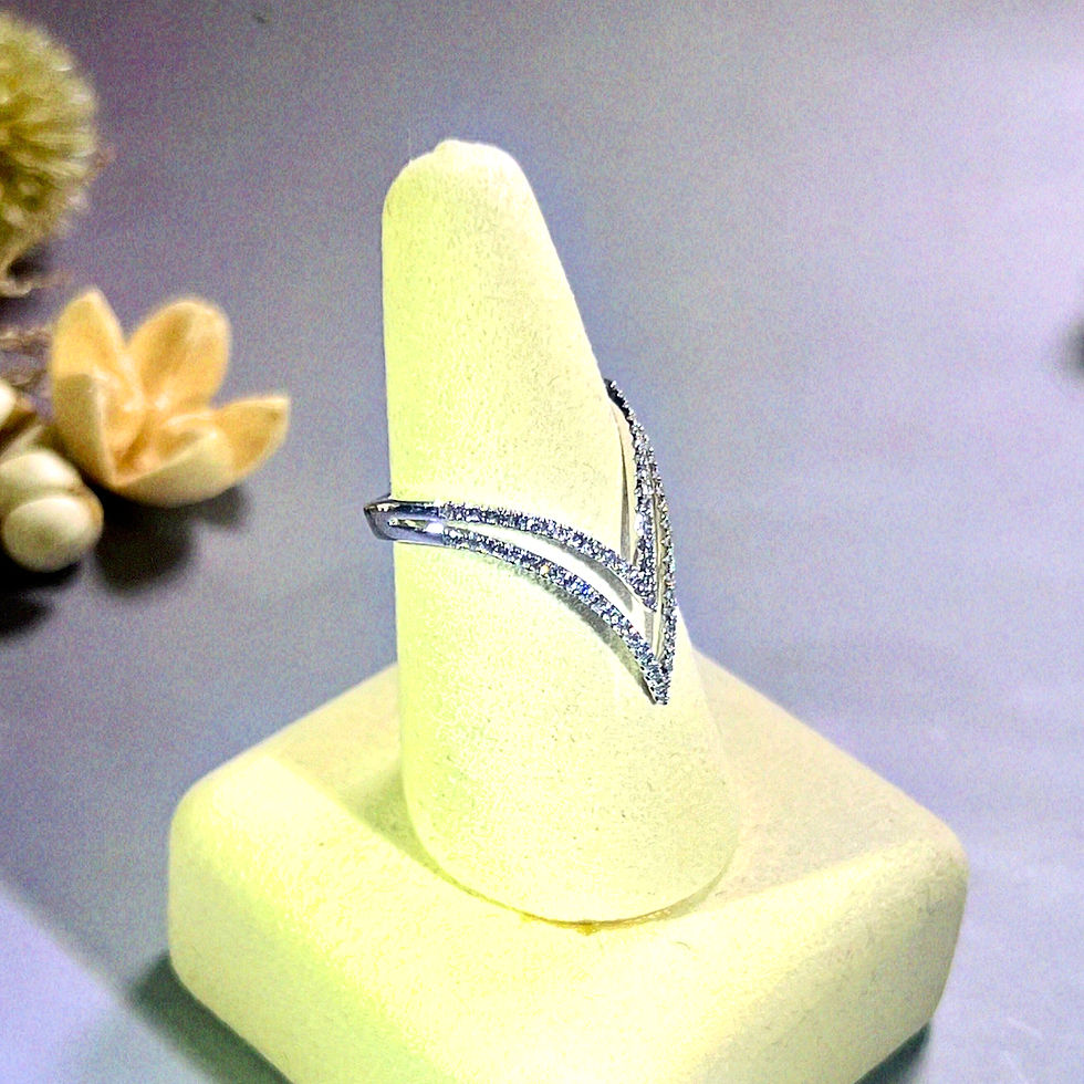 Thumbnail: 18KW Gold Diamond Ring