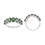 Thumbnail: 18KW Gold Green Tourmaline Ring