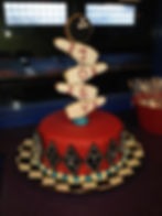 Retro Bowling Cake