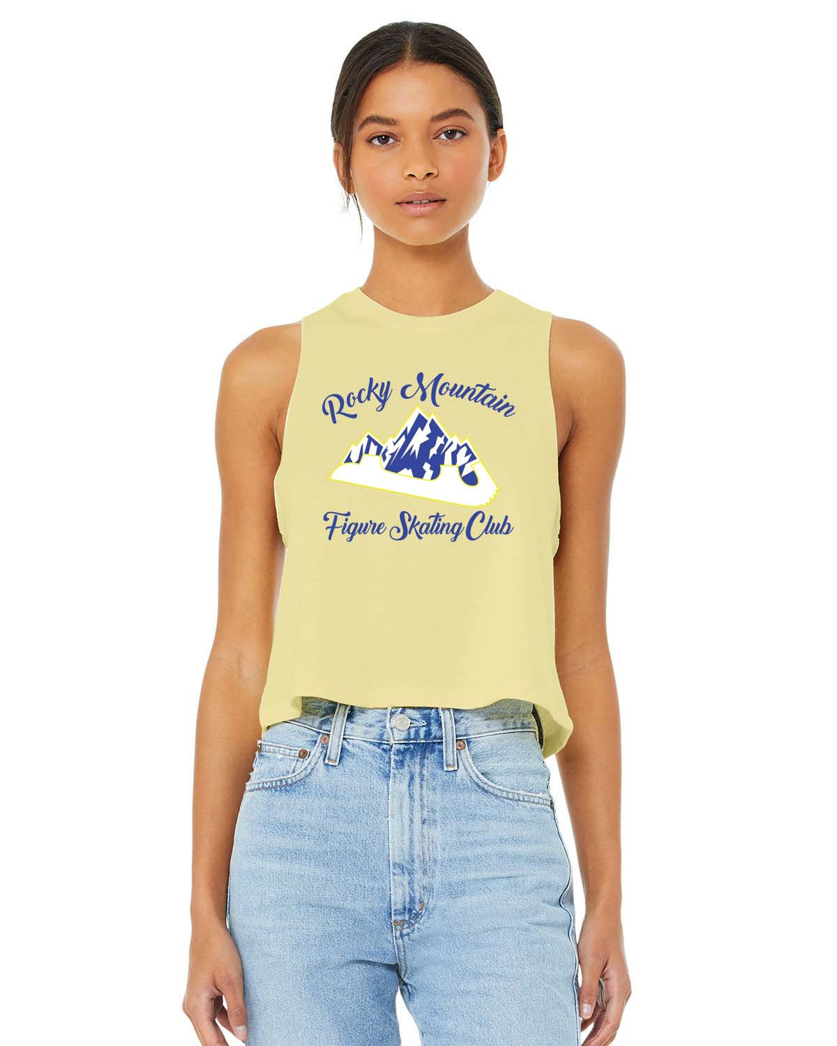 RMFS Bella + Canvas Ladies' Racerback Cropped Tank