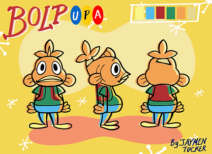 History of Animation Character Turnaroun