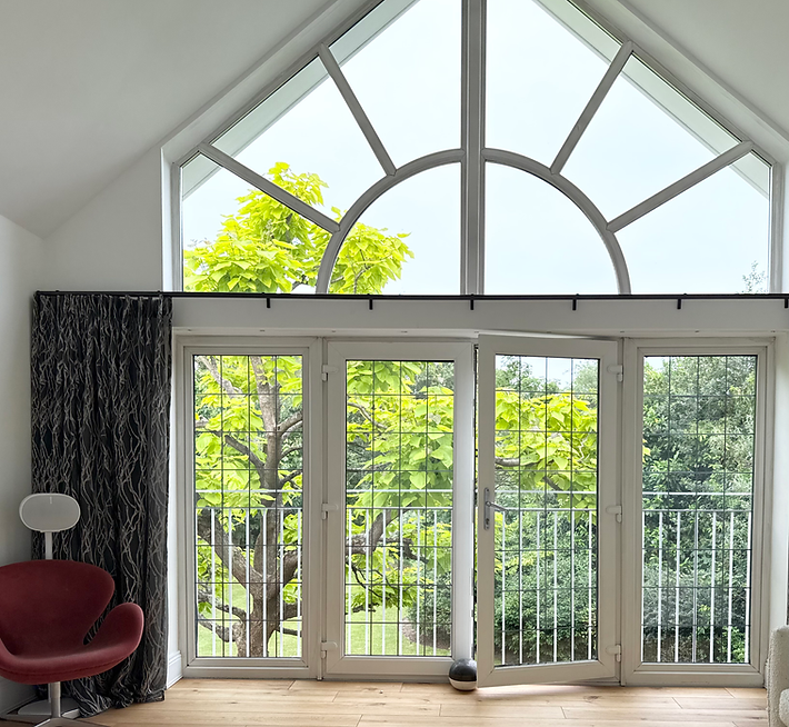 Bespoke Lined voiles Windsor  Mimosa Interiors Ascot www.mimosainteriors.com