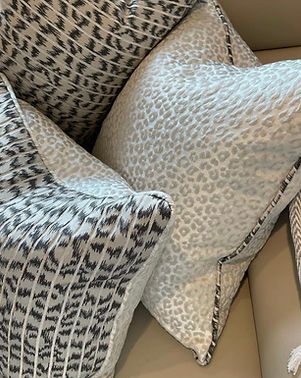 Bespoke cushions  Mimosa Interiors  www.mimosainteriors.com