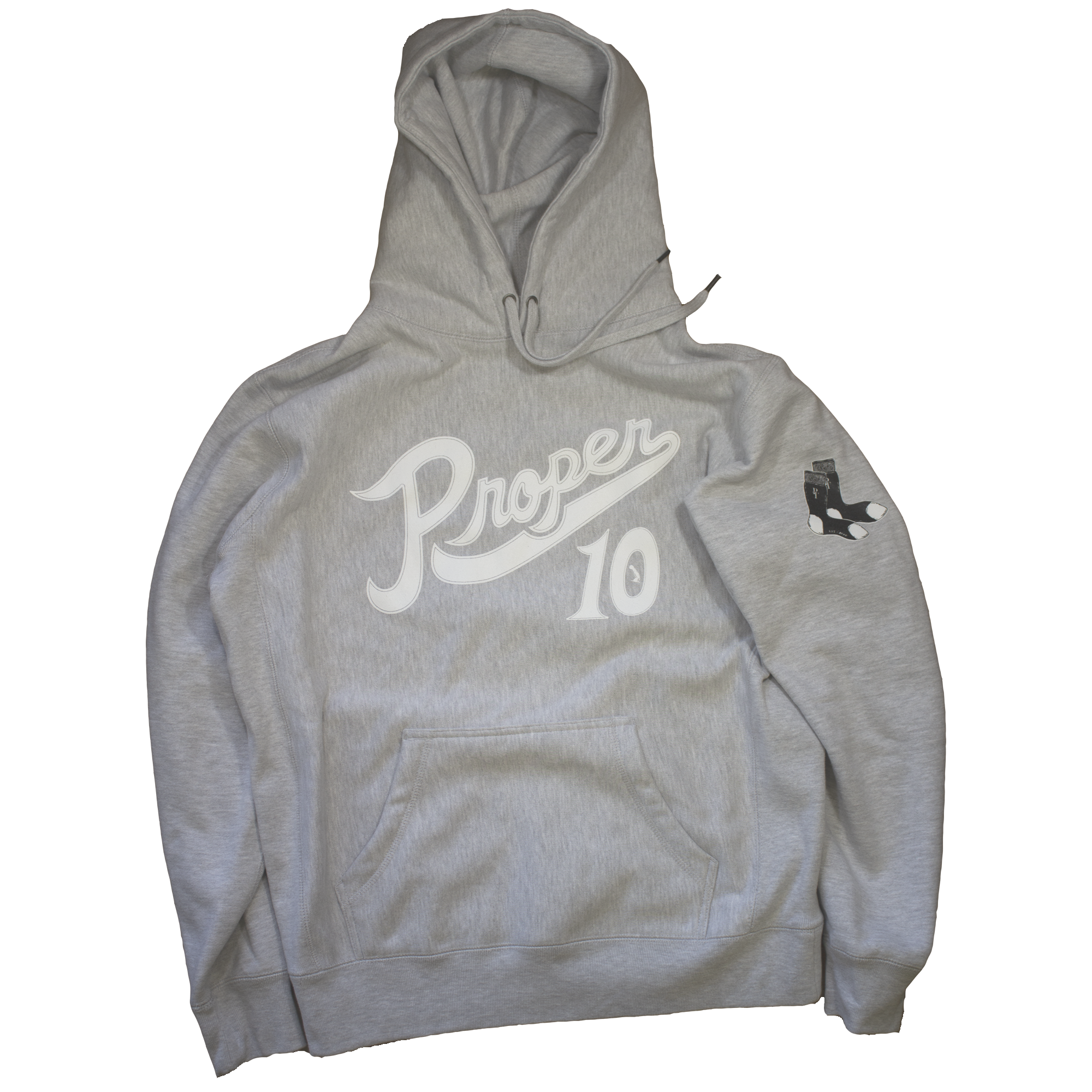 Heavyweight Grey Hoodie