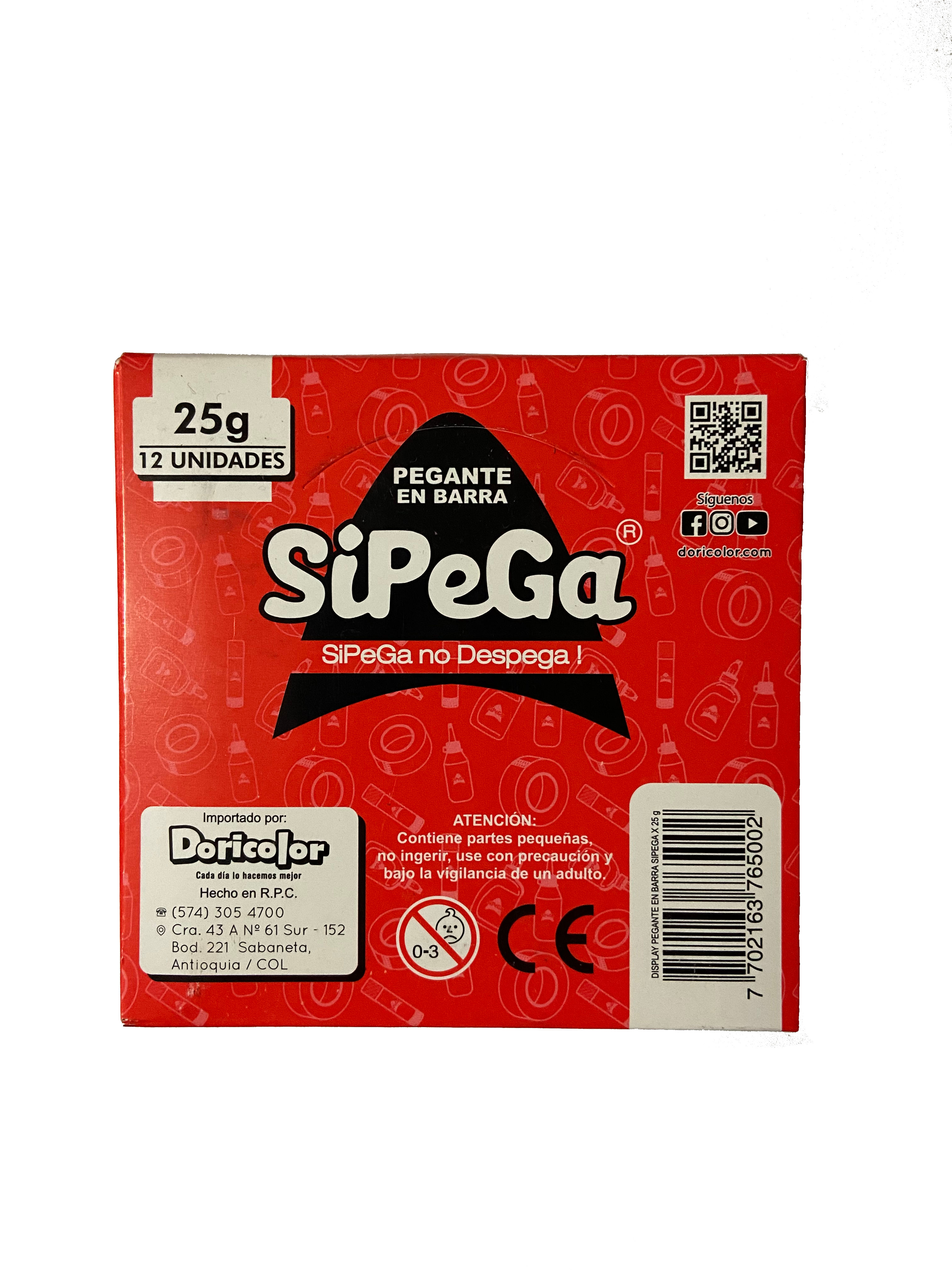 SiPeGa Pegante en barra