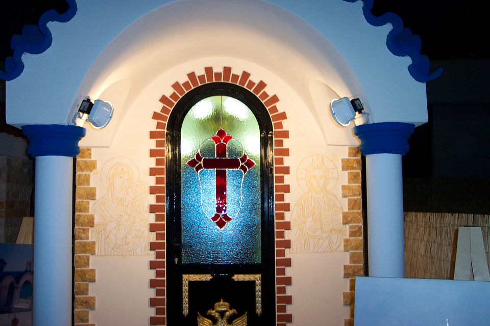 βιτρω εκκλησακι εκκλησακια