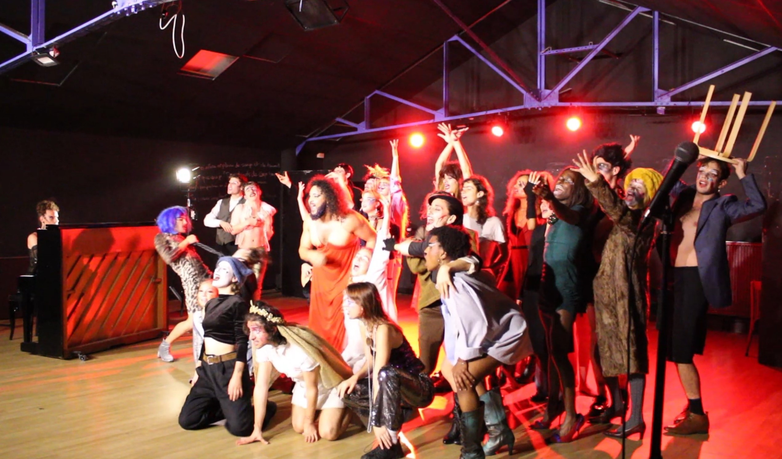 Final performance of Vocal Technique & the Art of Cabaret