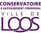 Logo d'un établissement où la Méthode Sarkissian est ou a été enseignée : Conservatoire à rayonnement communal de Loos