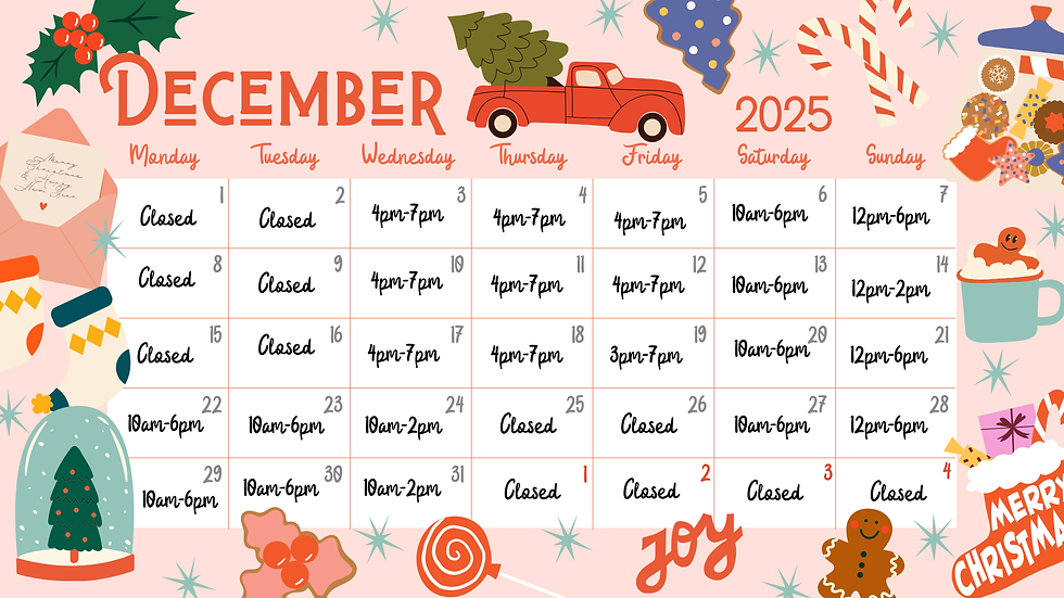 Cute Playful December 2025 Christmas Calendar.png