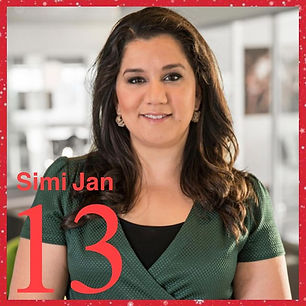Simi Jan, Female Leadership Christmas Calendar